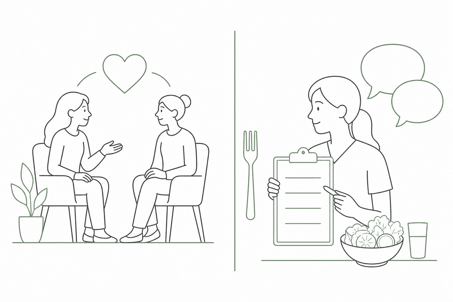 Gesundheitsmentoring vs. Ernährungsberatung: Was passt wann?