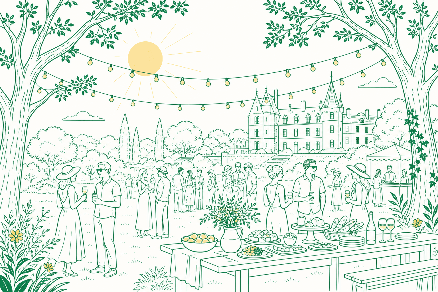 Sommerfest im Schlosspark — Outdoor-Events mit Geschichte