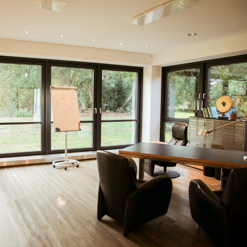 Seminarraum mit Catering am Gesundheitsschloss